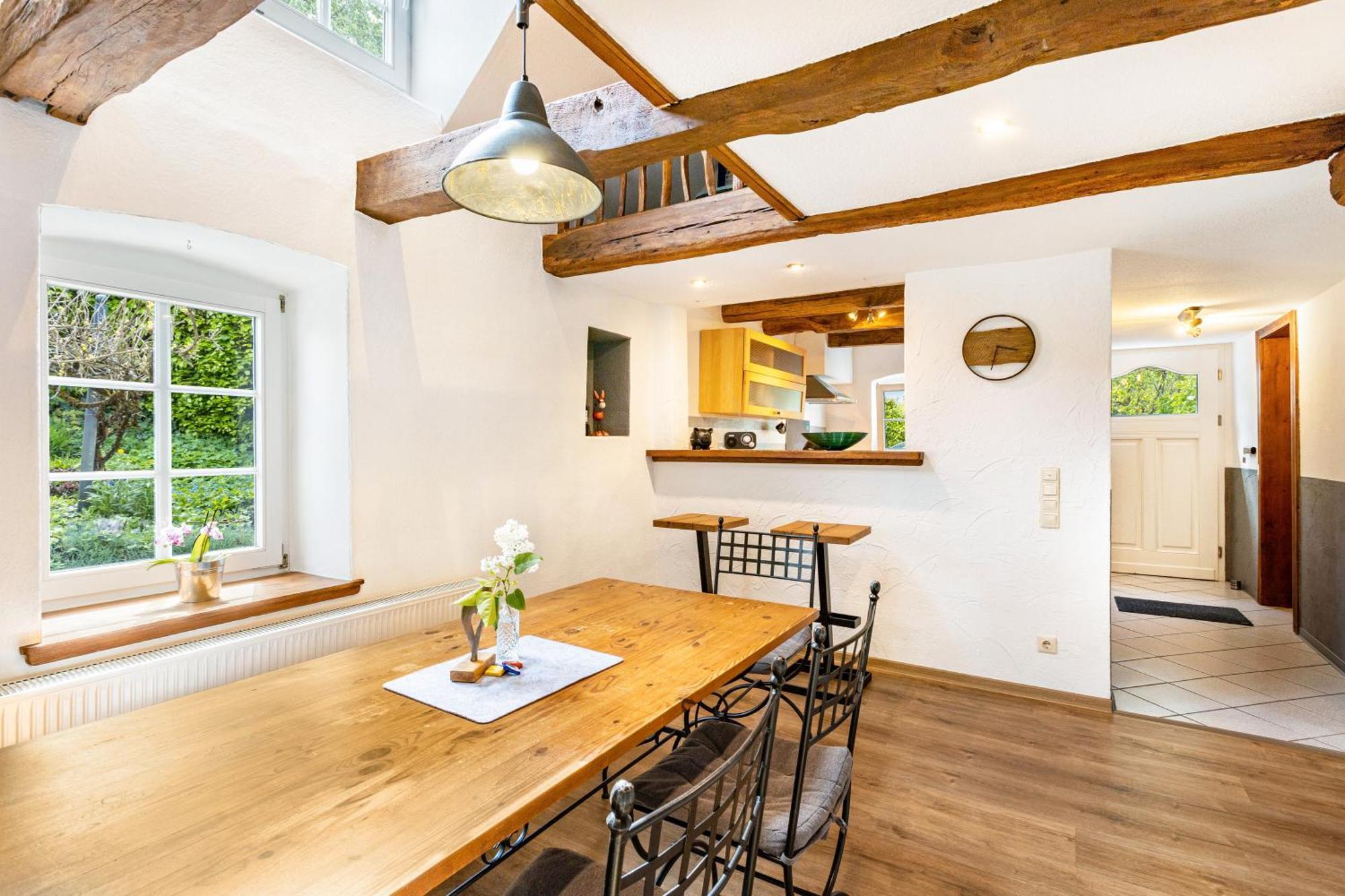Fachwerk-Ferienhaus 1764 Eslohe Luaran gambar