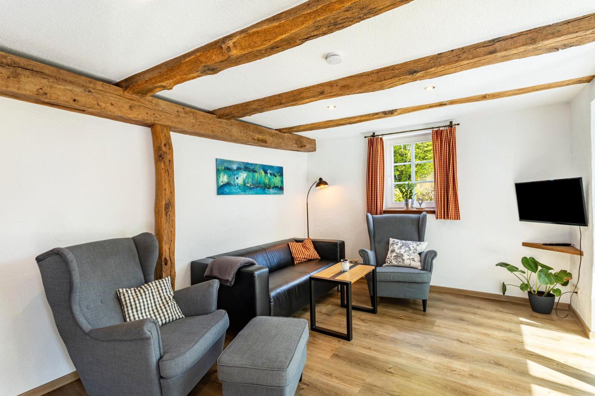 Fachwerk-Ferienhaus 1764 Eslohe Luaran gambar